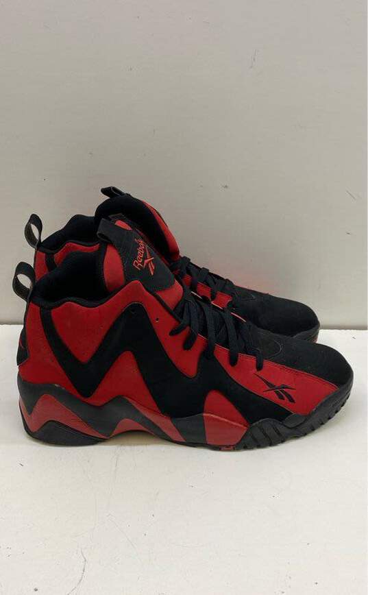 Reebok Kamikaze 2 Blackflash Red-White Suede Sneakers Multicolor 13 image number 3