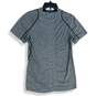 Nike Mens Gray Pro Dri-Fit Fitted Short Sleeve Activewear Pullover T-Shirt Sz S image number 2