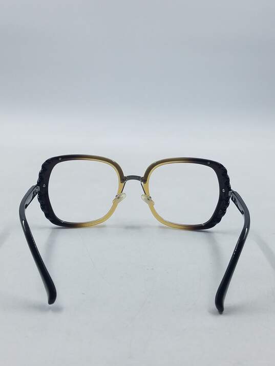 Chloé Gradient Black Oversized Eyeglasses image number 3