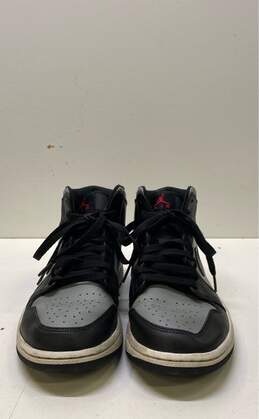 Nike Air Jordan 2 Mid Shadow Grey, Black, Red Sneakers 554724-096 Size 8.5 alternative image