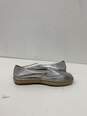 Prada Silver Slip-On Casual Shoe Women 9 image number 4