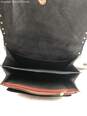 Coach Womens Multicolor Leather Inner Pockets Chain Strap Crossbody Handbag image number 4