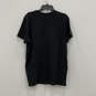 Mens Black Regular Fit Crew Neck Short Sleeve Pullover T-Shirt Size XL image number 2