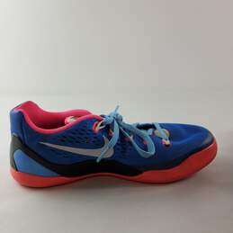 Nike Kobe 9 EM Hyper Cobalt, Pink Sneakers 653593-600 Size 6Y/7.5W alternative image