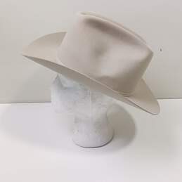 Stetson Youth Mist Grey Velvet Cowboy Hat Size 7- IOB alternative image