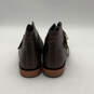 Mens Haverhill P718841 Brown Leather Adjustable Strap Ankle Boot Size 11.5 image number 4