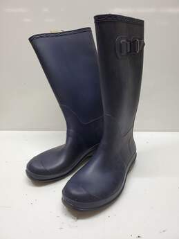 Kamik Wms Olivia Tall Black Rain Boots Size 9