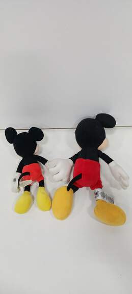 Pair of Disney Mickey Mouse Stuffed Animals alternative image