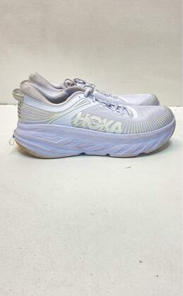 Hoka One One White Sneaker Casual Shoe Men 10.5