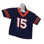 Boys Blue Denver Broncos Short Sleeve Pullover NFL Jersey Size 18M image number 1