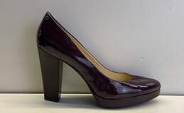 Calvin Klein Emmy Plum Platform Pump Heels Shoes Size 13