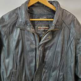 VTG Wilson Leather Experts Leather Jacket in Size L alternative image