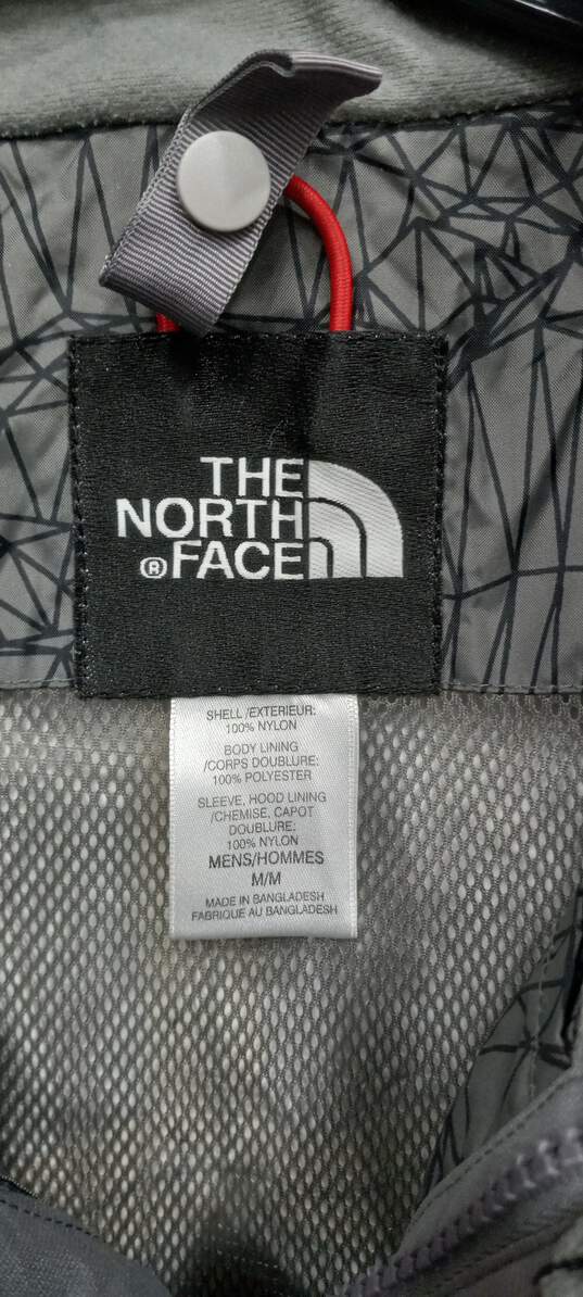 The North Face Men's Black HyVent Full Zip Rain/Wind Resistant Jacket Size M image number 2