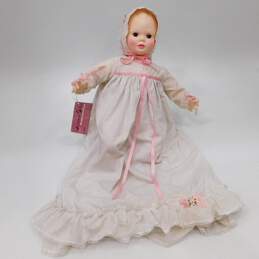 Vintage Suzanne Gibson Carrie Christening Doll W/ Tag