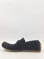 Authentic Gucci Brown Crepe Loafers M 9E image number 2