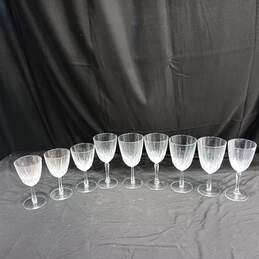 Vintage Luminarc By Durand Crystal Wine Glasses