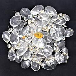 Lot of Vintage Cut Glass Crystal Chandelier Pendalogues