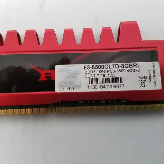 G. Skill PC3-8500 Memory Module 8 GB 1,066 MHz 240-Pin DDR3-RAM image number 3