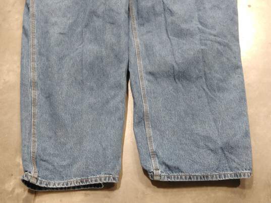 Carhartt Men's Blue Cargo Pants Size 54X30 image number 6