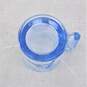 Vintage Nursey Rhyme Set of Mug Plate And Bowl Blue Glass image number 10
