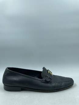 Authentic Salvatore Ferragamo Black Loafers M 10EE
