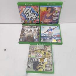 Bundle of 5 Assorted Xbox One Video Games