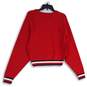 Hilfiger Collection Womens Red Long Sleeve Crew Neck Pullover Sweatshirt Size XS image number 2