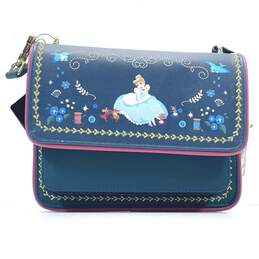 Loungefly X Cinderella Storybook Crossbody Bag Multicolor