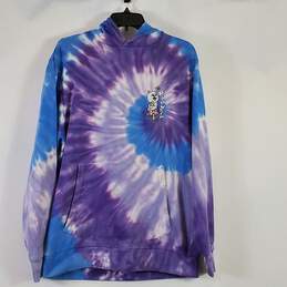 Ripndip Unisex Purple/Blue Tie Dye Hoodie S alternative image