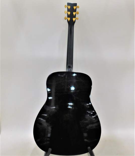 Yamaha Brand F335 Model Black 6-String Acoustic Guitar image number 2
