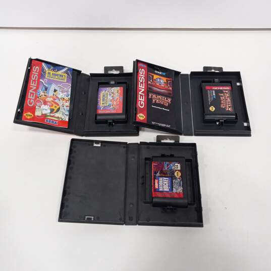 5pc. Bundle of Assorted Sega Genesis Video Games image number 3