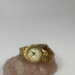 Designer Citizen Gold-Tone Stainless Steel Round Dial Analog Wristwatch