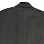NWT Womens Gray Notch Lapel Flap Pocket Long Sleeve Two Button Blazer Size 52R image number 4