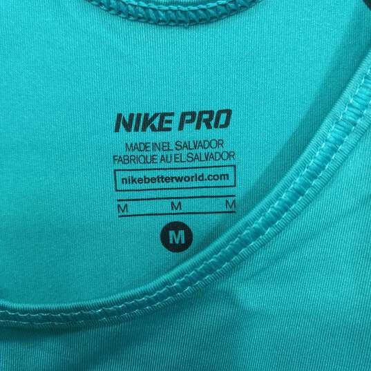 Women’s Nike Pro Logo Athletic Tank Sz M image number 3