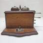Antique 1900's Swedish American Phone Oak Wood Wall Crank Telephone UNTESTED image number 9