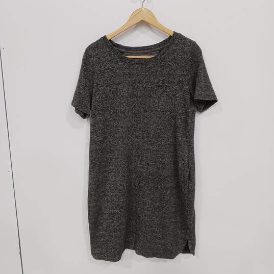 Women's Heather Gray Duluth Trading Co. Dress Size L image number 1