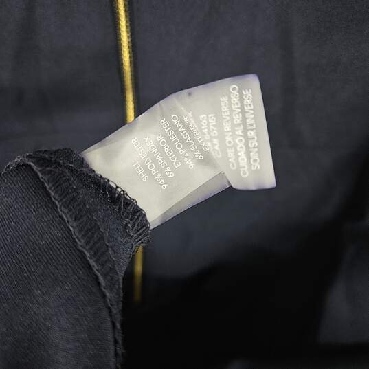 TULIP SHORT SLEEVE  Back Zipper BLACK SHEATH DRESS image number 3