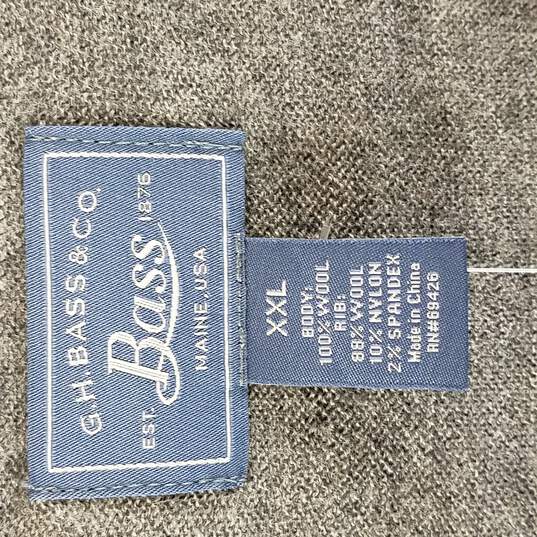 Bass Men Grey Sweater 2X NWT image number 3