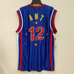 Mens Blue Harlem Globetrotters #12 Sleeveless Basketball Jersey Size XL alternative image