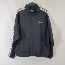 Adidas Men's Black Windbreaker Jacket SZ XL NWT