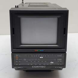 Vintage Contec 5" Color TV FM/AM Receiver Model KRB-1541N 1988 Untested alternative image