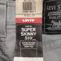 Levi's Men Gray Skinny Jeans Sz 32 NWT image number 3