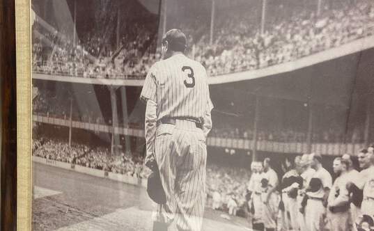 Framed Poster - The Babe Bows Out, Ruth's Last Game as a Yankee image number 3