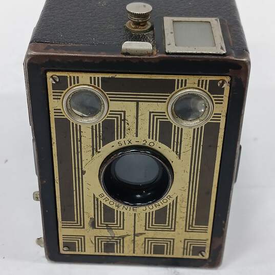 Vintage Brownie Junior Six-20 Camera In Box image number 2
