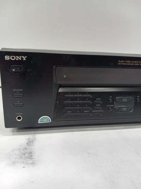 Sony Audio/Video Control Center Amplifier Model STR-DE185 image number 2