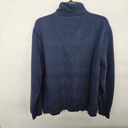 Intrigue Blue 1/4 Zip Sweater alternative image