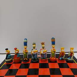 The Simpsons 2010 Character United Labels 3D Chess Game Set alternative image