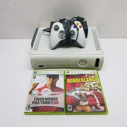 Microsoft Xbox 360 Fat 20GB Console Bundle Controller & Games #3
