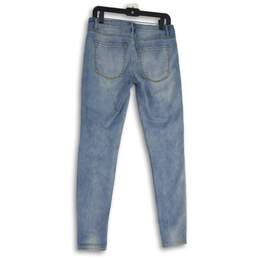 NWT Womens Blue Denim Medium Wash 5-Pocket Design Skinny Jeans Size 6 alternative image