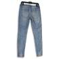 NWT Womens Blue Denim Medium Wash 5-Pocket Design Skinny Jeans Size 6 image number 2